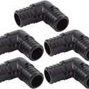 SharkBite 1 Inch Poly Crimp 90 Degree Elbow, Pack of 5, PEX Pipe, PE-RT, UP260A5