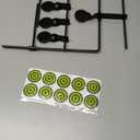 KNINE OUTDOORS Resetting Shooting Target Airsoft Rimfire Pellet BB Gun Target, Rated for .22 .177 Caliber