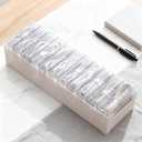 11 Box Cable Organizer Storage Box, Desktop Cable Management with Switch, Power Cord Organizer for Office,Home,Desk Accessories Storage Stationery Supplies and AccessoriesClear (11 Box)