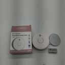 Fire Alarms Smoke Detectors, Smoke Alarm Battery Operated, Fire Alarm with Test Button & Low Battery Signal, Photoelectric Technology Fire Detectors for Bedroom and Home (1 Pack)