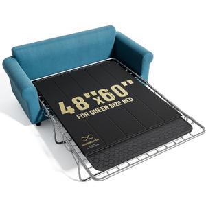 JASMINELOVER Sleeper Sofa Support Board Queen Size 48"x60" - Heavy Duty Reinforced Wood Sofa Bed Support Board for Pull Out Couch Mattress, Anti-Sag Frame Shield with Universal Fit