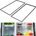 2 Pcs Refrigerator Door Gasket Compatible with 810803 25-3/4" x 54-1/8" Freezer Door Seal Magnetic Refrigerator Replacement Parts Compatible with Gdm-49/t-49 Freezer Parts Accessories