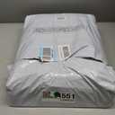 Christmas Ornament Storage Container with Dividers - Box Stores Up to 96 Ornaments, Zippered, Convenient, Adjustable, Large Organizer Bin to Protect Holiday Dcor, Fits Most Standard Size, Red