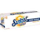 Sunkist Zero Sugar Orange Soda, 12 fl oz cans, 12 pack