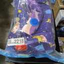 Foldable Kids Sofa,2-in-1 Flip Out Kids Couch, Convertible Sofa to Lounger for Boys Girls, Comfy Toddler Couch for Bedroom Nursery, Astronaut