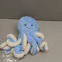 JOSON Cute Octopus Plush Toys, Soft Octopus Stuffed Animals, Girls and Boys Adult Birthday (16 Inch, Blue)