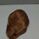 LHC Fine Mono Mens Toupee Hairpiece Poly Skin Around Hair Replacement Black Brown Remy Human Hair System NPU Monofilament Wig for Men (6"x8", #10R)