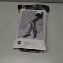 EXQUISLIFE Fleece Lined Tights Sheer Women - Fake Translucent Warm Pantyhose Leggings Sheer Thick Tights, for Winter (Black+black)