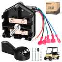 10L0L Golf Cart Forward Reverse Switch with Handle, 48V Heavy Duty Fits Club Car DS 1996-Up, Replaces 101753005 1012987