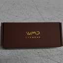 WMP Eyewear - Women's Oversized Polarized Sunglasses: Square Vintage Style with Metal Double-Bar Bridge