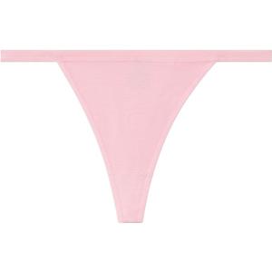 Women's Cheeky Brazilian Bikini Bottoms Low Rise High Cut Swim Bottom, Pink Size XL