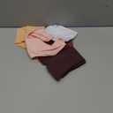 Cotton Underwear Women Pack Maillard Thongs for Women Breathable Sexy Ladies Thong Panties (Large, Black / Mocha / Caramel / Nude / White / Pink)