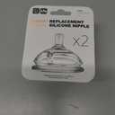 Comotomo Replacement Nipples in Fast Flow for Ages 6 Months (2-Pack)