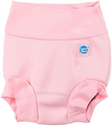 Splash About Happy Nappy Reusable Swim Diaper, Almond Blossom, 6-12 Months
