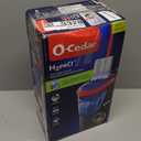 O-Cedar H2prO Flat Mop System | Quick Cleaning Tool | Clean with Water | Machine Washable Reusable Microfiber Mop Pad | Safe on Wood Floors, Vinyl, Tile, Baseboards, Walls