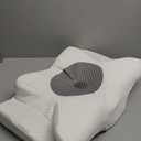 Dream Without Pain Cervical Neck Pillow for Sleeping, Ergonomic Side Sleeper Pillows for Adults, Cooling Orthopedic Pillow for Neck Relief Support, Memory Foam Pillows Back Stomach Sleepers (Standard, Gray)