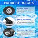 11496 6-Way Valve Replacement for Intex 14 and 16 Inch Sand Filter Pump 26647EG,26651EG.