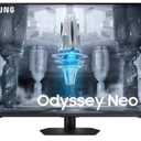 SAMSUNG - Odyssey Neo G7 43" Mini 4K UHD 1ms AMD FreeSync Premium Pro Smart Gaming Monitor