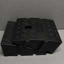 2Pack Curb Ramp Black Color, Portable Lightweight Heavy Duty Plastic Driveway Curb Ramps for Low Cars,Motorcycle Ramp,Curb Ramps (4.33 inch High)