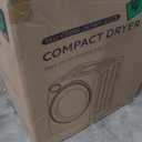 Euhomy Portable Dryer with Exhaust Hose, Four Drying Functions, Dries Up to 9 lbs of Clothes, 1400w Mini Dryer with Stainless Steel Liner, Suitable for Apartments, RVs, Gym (2.65 Cu.Ft.)