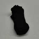 DarkCom Low Cut Ankle Socks for Women and Men, 8 Pairs Thin Cotton Socks (9-13, Black)
