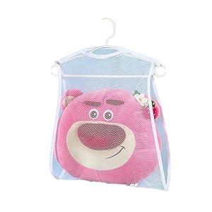 Olwear Hanging Clothesline, Multifunctional Mesh Drying Rack for Pillow & Toy & Slippers