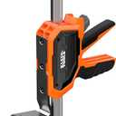 Klein Tools 77000 Heavy-Duty Construction Jack, 350-Pound Capacity, 10-Inch Lift Range, Drywall Lift Tool, Hands-Free Lifting, Clamping Capable, Non-Marring Foot Pads