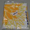 DFXSZ Yellow Blue Flower Pillow Covers 18x18 Inch Set of 2 White Gray Colored Throw Pillows Outdoor Waterproof Decor for Living Room Sofa Patio Funiture Garden Floral Polyester Pillow Covers 002J18