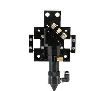 Cloudray E Series Cutting Head Outer Slider Type Dia20mm FL50.8/63.5mm with Air Assist Nozzle for Outer Rail SG15 Bearings