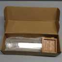 2 in 1 Incense Holder, Glass Incense Holder for Sticks, Anti-Ash Incense Burner with Removable Ash Catcher and Incense Storage for Yoga Meditation Spa Home Decor (Size A)