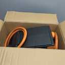 VEVOR Retractable Air Hose Reel, 3/8IN x 50FT Hybrid Air Hose Max 300PSI, Air Compressor Hose Reel with 5 ft Lead in, Ceiling/Wall Mount Enclosed Air Reel, 180 Swivel Mount