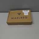 M MAELREG Mens Golf Shirts Moisture Wicking Dry Fit Business Casual Stretch Jacquard Short Sleeve Golf Polo Shirts for Men (L)