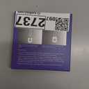 OHALEEP Anti Snoring Devices, Snore Stopper with Adjustable Magnet, Silicone Nose Clip Stop Snoring, Effective to Relieve Snoring, Snoring Solution for Comfortable and Quieter Sleep, White,M