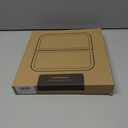 Couch Console Expandable Lap Tray with Armrest, Table for Laptop, Writing, Eating - Great for Car, Travel, Bed- Grey (11.4 x 11.4 x 0.8 inch, Gray)