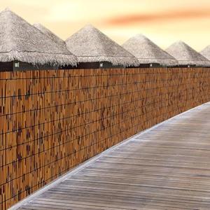 PAKNAN Natural Reed Fencing 6FT X 8.2ft Reed Fence 6FT High Balcony Reed Fence Privacy Reed Screen for Outdoor Backyard Patio(Brown)