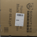 Signature Fitness 2" Olympic Bumper Plate Weight es th Steel Hub, 35LB Single, Black
