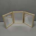 Threehoney Montessori Mirror Reggio Emilia Classroom Materials Education Foldable Safe Acrylic 3 Panels Unbreakable Mirror for Home School