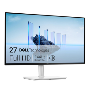Dell 27 Plus Monitor - S2725HSM - 27-inch FHD (1920x1080) 144Hz 1ms Display, 2 x 3W Speakers, HDMI Connectivity, Height/Tilt/Pivot/Swivel Adjustability, AMD FreeSync - Ash White
