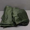 MIULEE Velvet Curtains 90 inches 2 Panels - Luxury Room Darkening Curtains for Bedroom Living Room Thermal Insulated Super Soft Window Drapes Rod Pocket & Back Tab, Olive Green, W 52 x L 90 inch