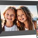Frameo 10.1 Inch WiFi Digital Picture Frame, Smart Cloud Electronic Photo Frame with HD IPS Touch Screen Slideshow 32GB Memory Auto-Rotate Wall Mount, Share Photos/Videos from Phone by Frameo App