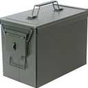 Ammo Can&Ammo case Storage Box,Lithium Battery Metal Storage Box,Fireproof/Waterproof/Airtight/Used for Lithium Battery and Ammo Storage