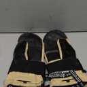 Ski Mittens with Wrist Guards, Waterproof Snowboarding Mittens (L)
