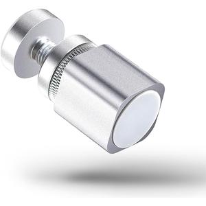 GPU Sag Holder Bracket, Graphics Card Brace Support, Universal VGA/ Video Card Stand, All Aluminum Alloy with Magnetic Base (S, Silver)