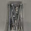 Red Head 1/2 in. x 7 in. HOT Dipped Galvanized Wedge Anchor 10CT