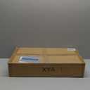 24 inch Fence Post Anchor Ground Spike Heavy Duty Metal Black Powder Coated Fence Stakes Post Base, 4x4 Inch (Inner Size 3.6"x3.6"), Pack of 4