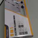 Electric Spin Scrubber, Cordless Cleaning Brush with 8 Replaceable Brush Heads, Shower Scrubber with Adjustable Extension Handle, Waterproof Power Scrubber for Bathroom Tile Floor Tub Car Walls