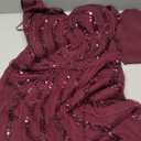 Women’s 1920s Mermaid Maxi Long Dress Sequin Formal Dress Evening Prom Gown Dress, Size 12