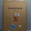 DAHAPYBOO Cork Board with Linen White,Bulletin Board 36"x24" Hanging Corkboards for Office Home School Message Board or Vision Board Decoration.