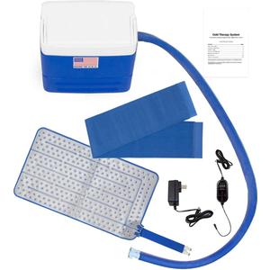 Polar Active Ice 3.0 Cold Therapy System w/Programmable Timer, Extended Coverage Back, Hip and Limb Compression Pad, 9 Quart Cooler, Quiet Pump, Strong Cryotherapy Pain Relief Treatment
