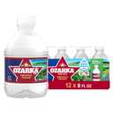 Ozarka Texas Spring Water Bottles - 12 Pack, Mini 8 Fl Oz Bottles | Still Drinking Water with Naturally Balanced Minerals for a Crisp Clean Taste (EXP 12/31/26)